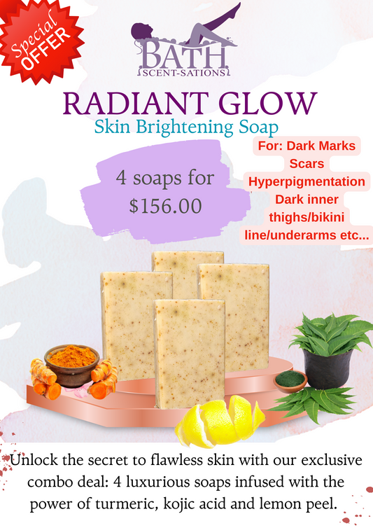 Radiant Glow Soap 4pack